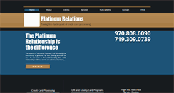 Desktop Screenshot of platinumrelations.com
